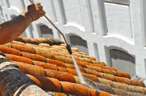 Nettoyage de toitures - Morestel